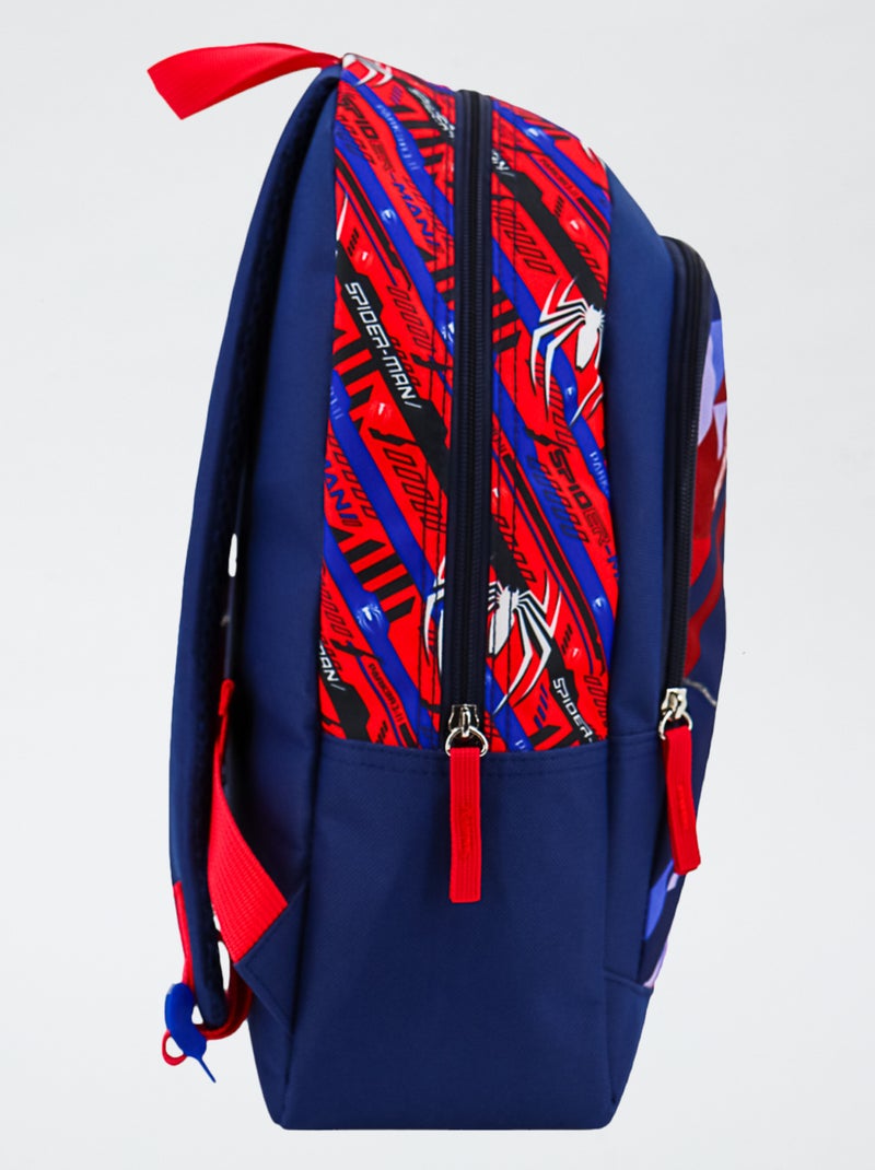 Grand sac à dos 'Spider-man' Bleu - Kiabi