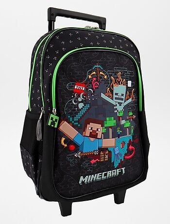 Grand sac à roulettes 'Minecraft'