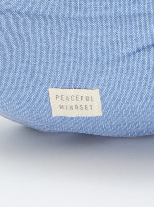 Grand sac banane avec étiquette tissée - Kiabi