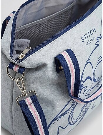 Grand sac cabas bandoulière amovible stitch disney