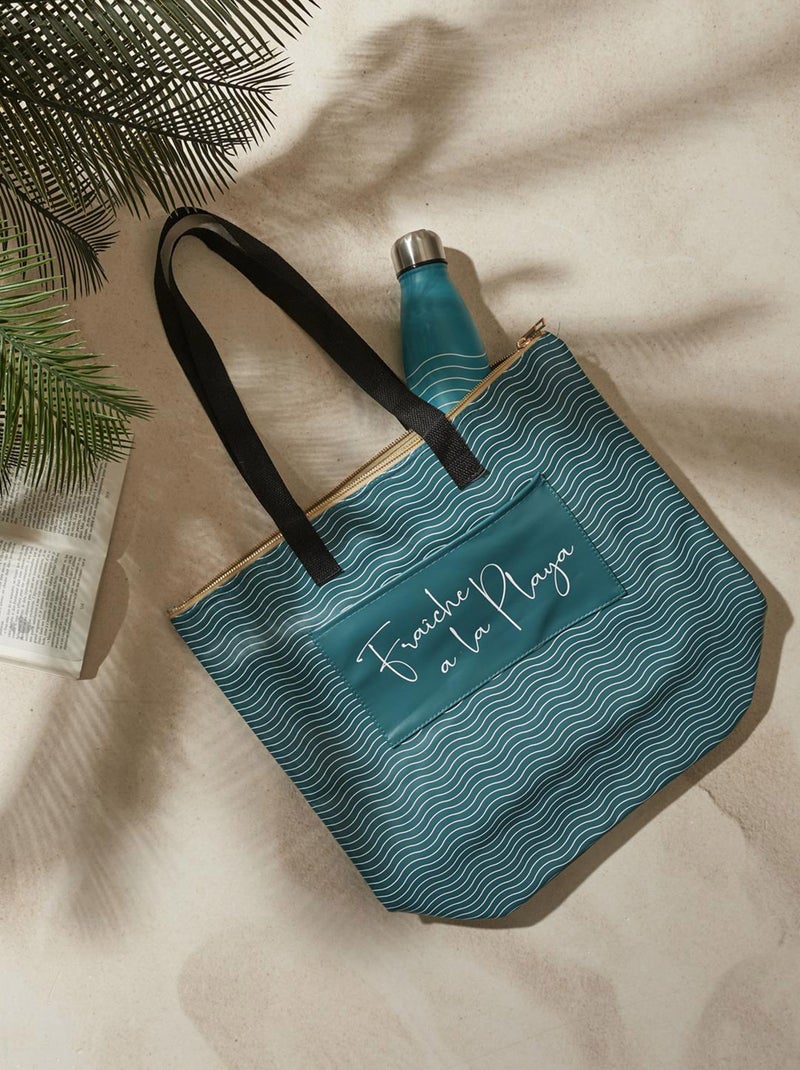 grand sac fraicheur dolce playa Bord de mer Bleu - Kiabi
