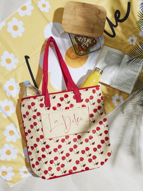 grand sac fraicheur dolce playa Cerises - Kiabi