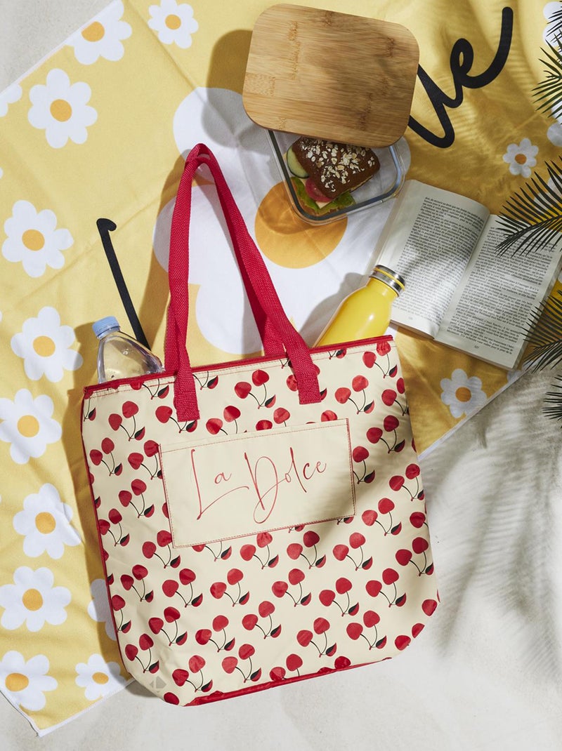 grand sac fraicheur dolce playa Cerises Rouge - Kiabi