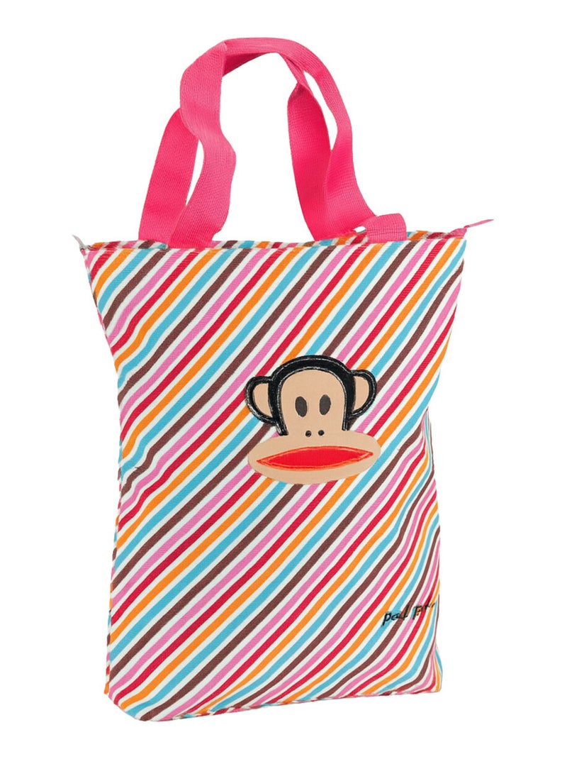 Grand sac shopping Vertical Paul Frank Rose - Kiabi