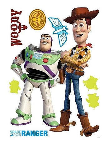 Grand sticker mural Toy Story
