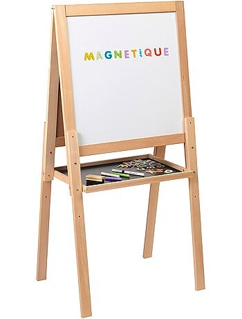 Grand tableau sur pied en bois