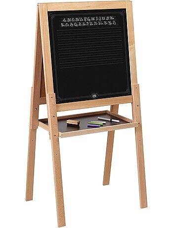 Grand tableau sur pied en bois