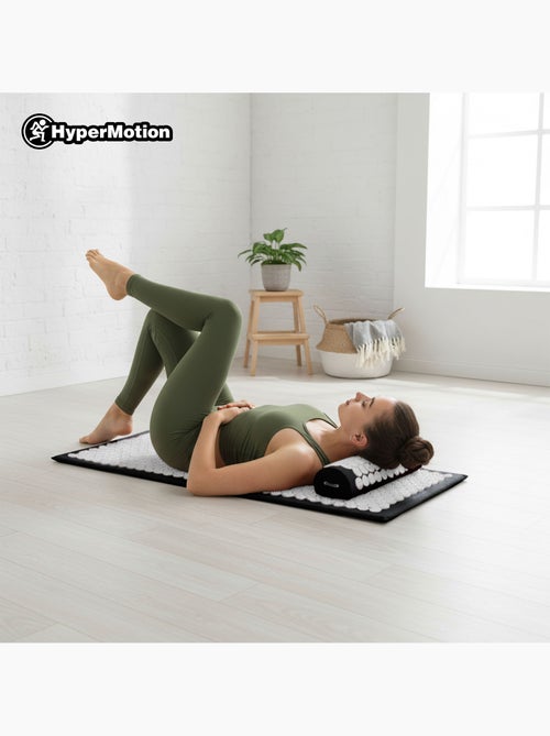 Grand tapis d'acupression xl 130 cm avec coussin hyp34 hypermotion - Kiabi Grand tapis d'acupression xl 130 cm avec coussin hyp34 hypermotion - Kiabi