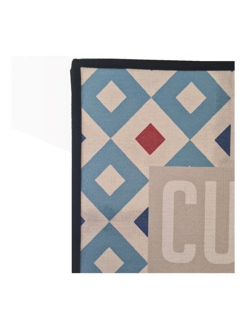 Grand tapis de cuisine carreaux de ciment - Kiabi