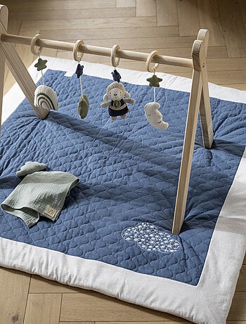 Grand tapis de jeu en coton matelassé - SAUTHON