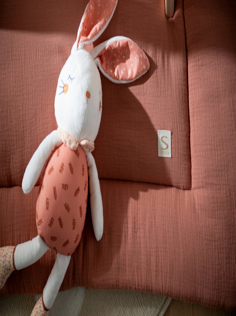 Grand tapis de jeu en double gaze de coton - SAUTHON Rouge - Kiabi