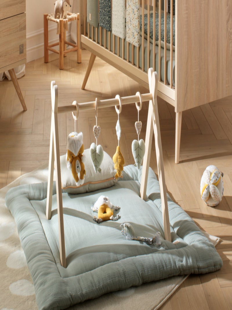 Grand tapis de jeu en double gaze de coton - SAUTHON Vert - Kiabi