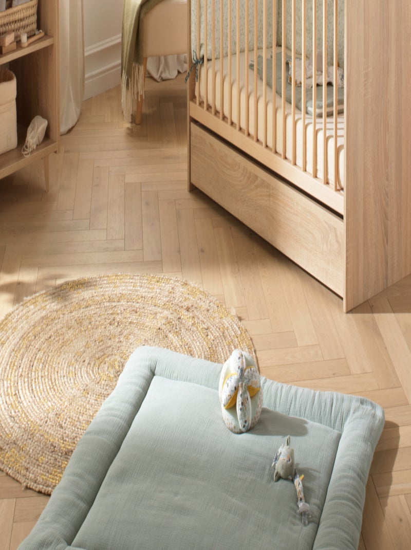 Grand tapis de jeu en double gaze de coton - SAUTHON Vert - Kiabi