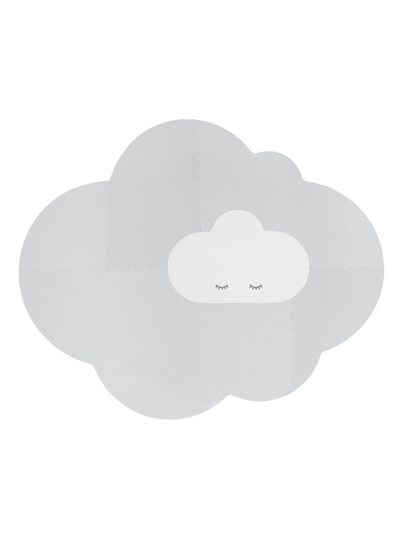 Grand tapis de jeu nuage Gris - Kiabi