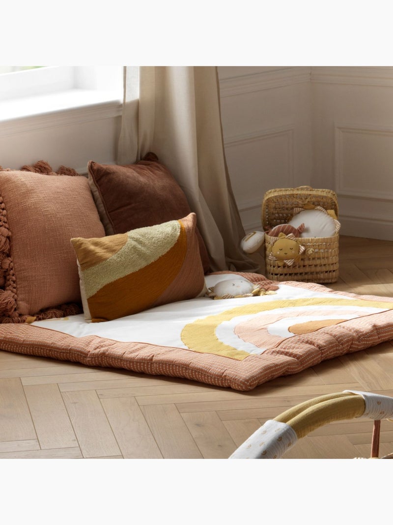 Grand tapis en velours - SAUTHON Blanc - Kiabi