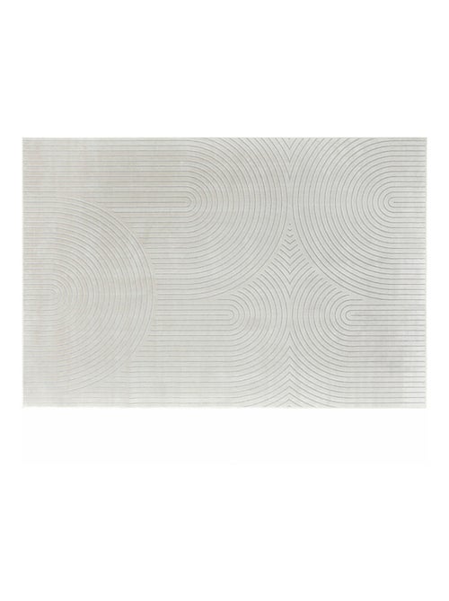 Grand tapis trait en relief - Kiabi