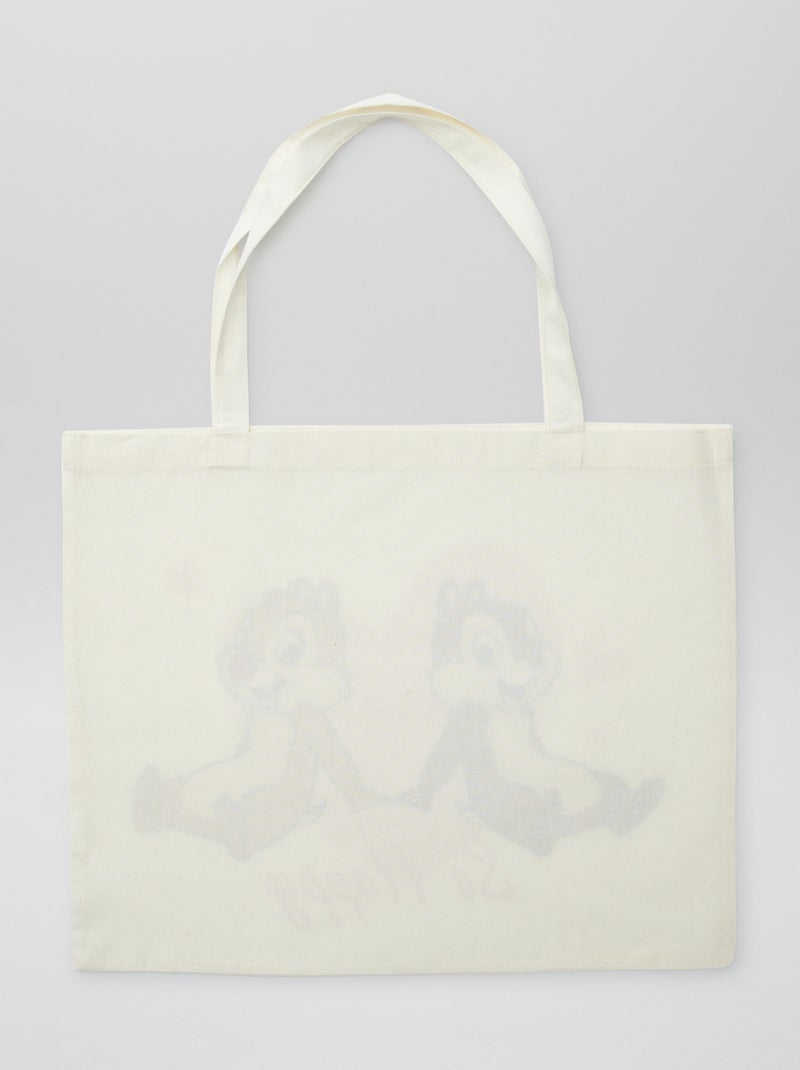 Grand tote bag 'Tic et Tac' de 'Disney' Tic et Tac - Kiabi