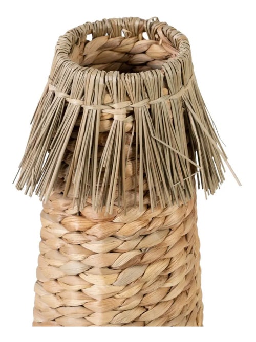 Grand vase en fibre naturelle 39 cm - Kiabi
