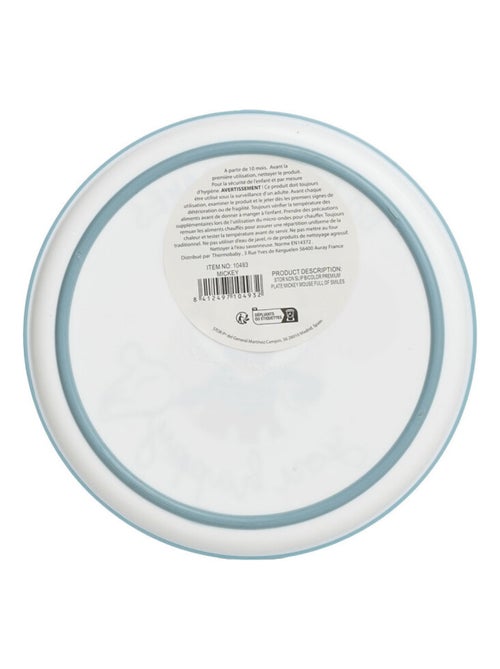 GRANDE ASSIETTE ANTI-DERAPANTE MICKEY COLLECTOR - Kiabi