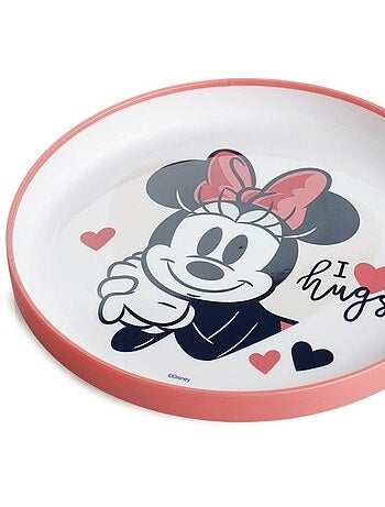 Grande assiette anti-derapante minnie collector