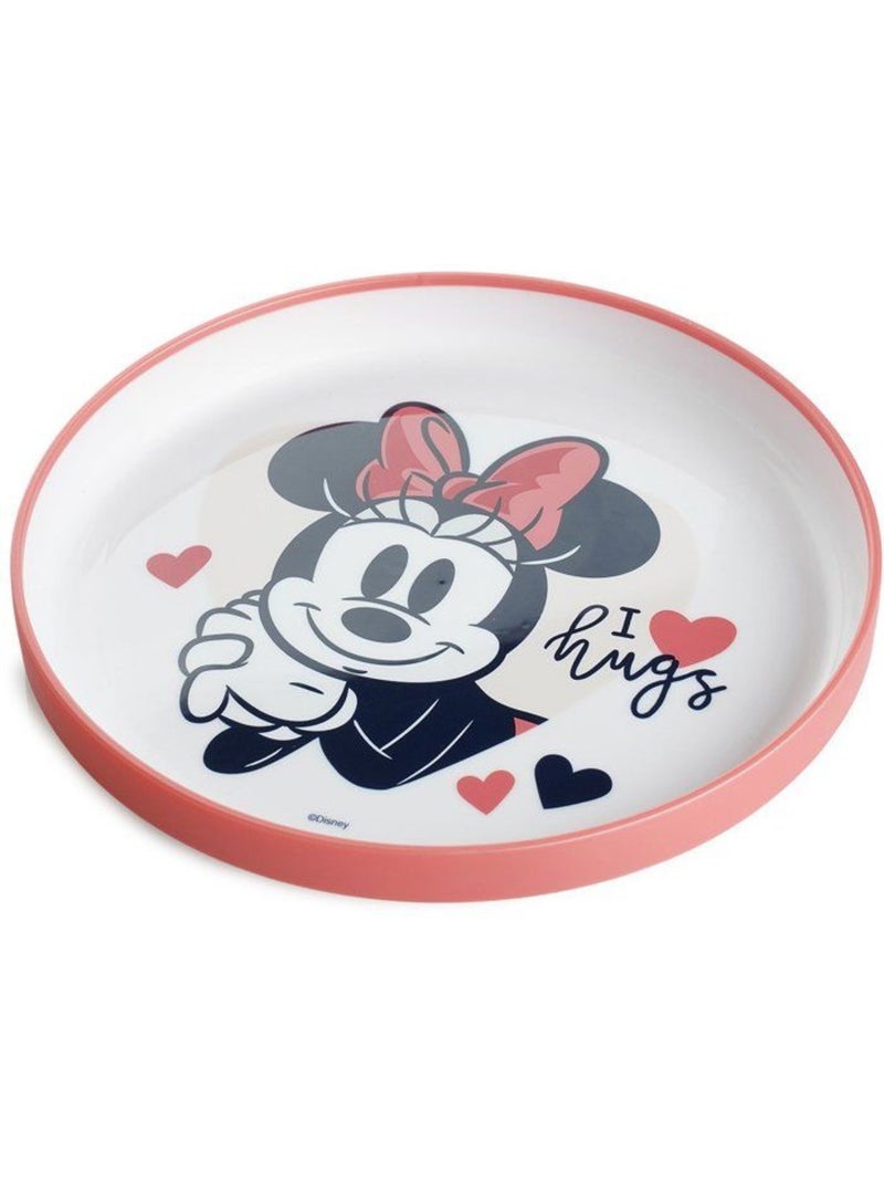 Grande assiette anti-derapante minnie collector Blanc - Kiabi