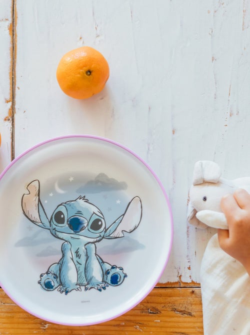 GRANDE ASSIETTE ANTIDÉRAPANTE LILO et STITCH - Kiabi