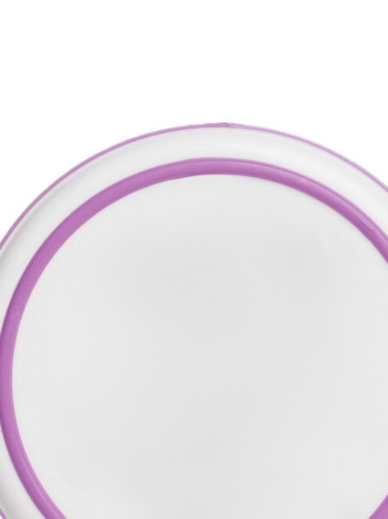 GRANDE ASSIETTE ANTIDÉRAPANTE LILO et STITCH Violet - Kiabi