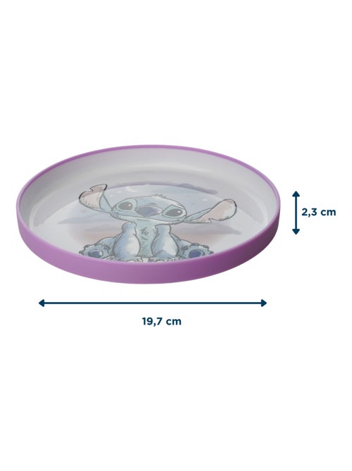 GRANDE ASSIETTE ANTIDÉRAPANTE LILO et STITCH - Kiabi