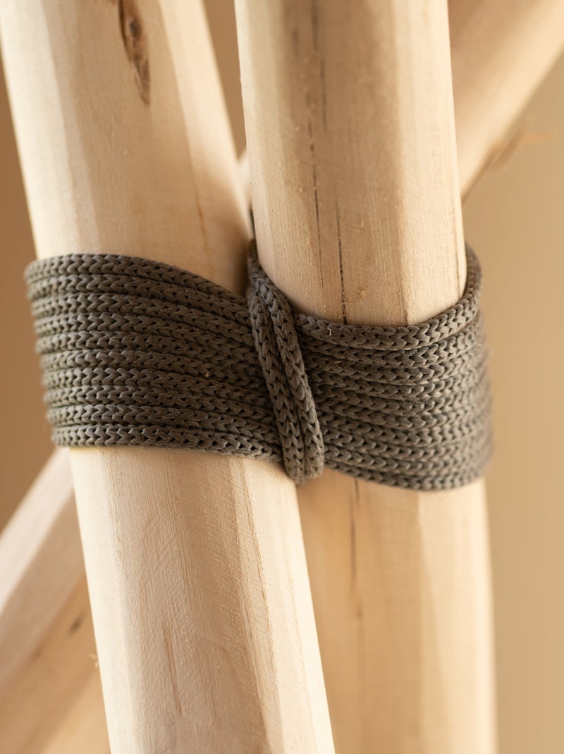 Grande bougeoir torche sur pied Beige - Kiabi