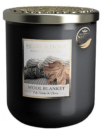 Grande Bougie à la cire de soja Cocooning