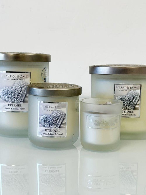 Grande bougie heart and home éternel - Kiabi