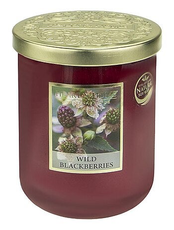 Grande bougie heart and home mûre des bois