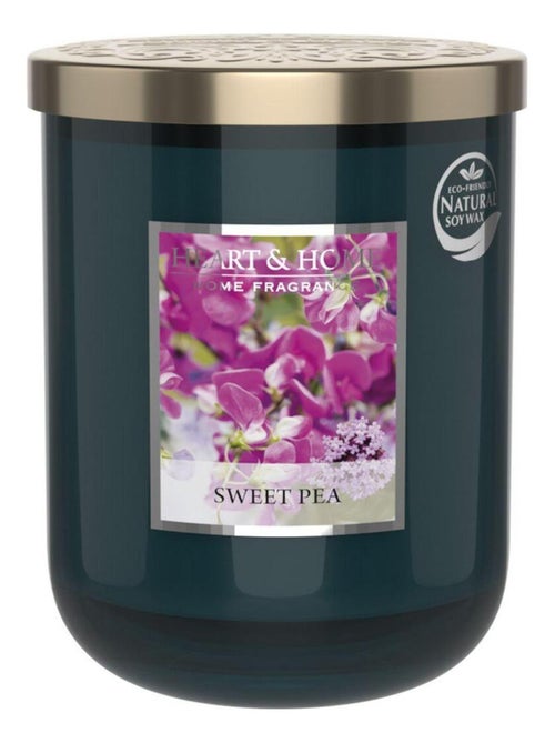 Grande bougie heart and home pois de senteur - Kiabi