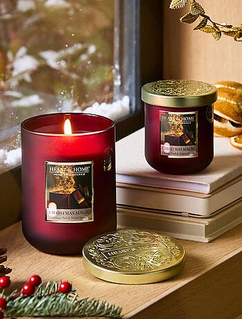 Grande bougie magie de Noël