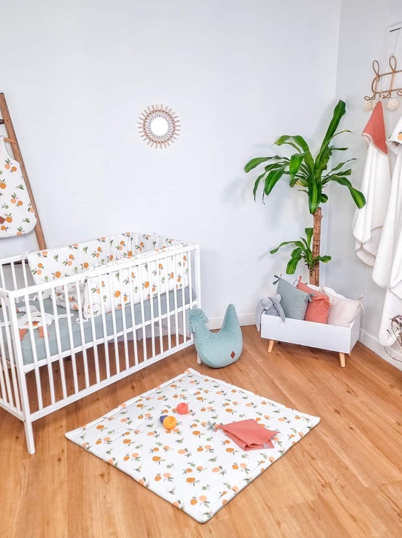 Grande cape de bain en coton et bambou, Clem SEVIRA KIDS Blanc - Kiabi