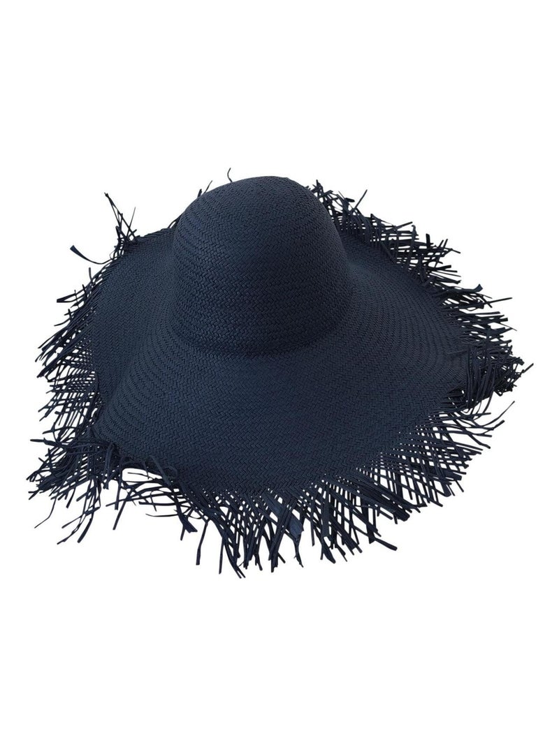 Grande capeline GENIER Bleu marine - Kiabi
