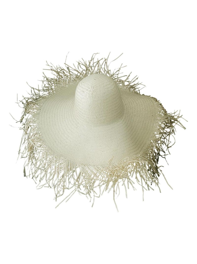 Grande capeline GENIER Ecru - Kiabi