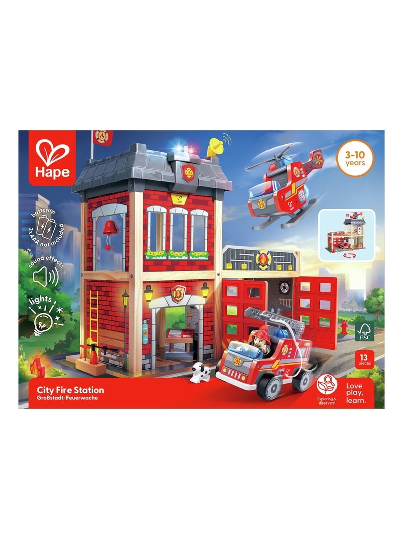 Grande caserne de pompiers Multicolore - Kiabi