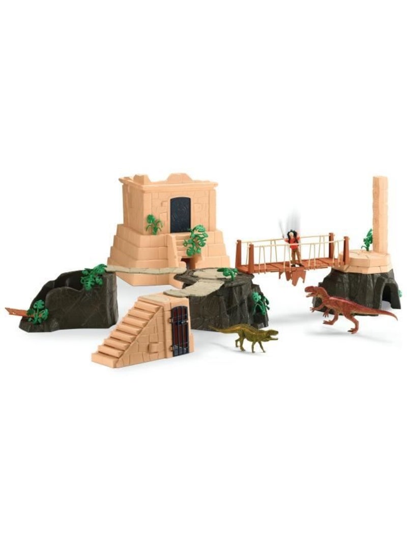 Grande conquête du temple perdu, playset figurines, schleich 42656 dinosaurs, dès 4 ans Marron - Kiabi