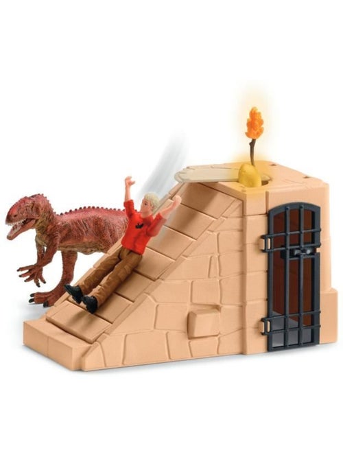Grande conquête du temple perdu, playset figurines, schleich 42656 dinosaurs, dès 4 ans - Kiabi