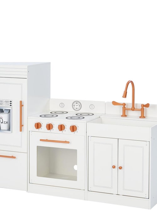 Grande cuisinière de jeu en bois pour enfant - Kiabi