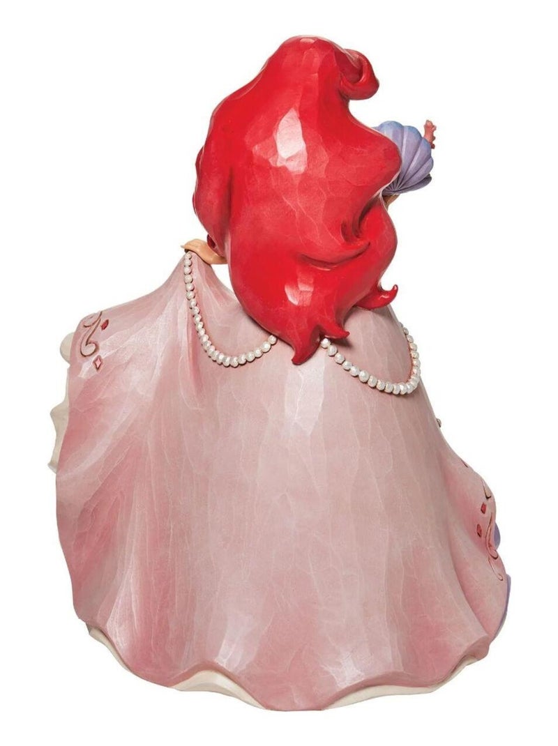 Grande Figurine Ariel deluxe - Disney Traditions Rose - Kiabi