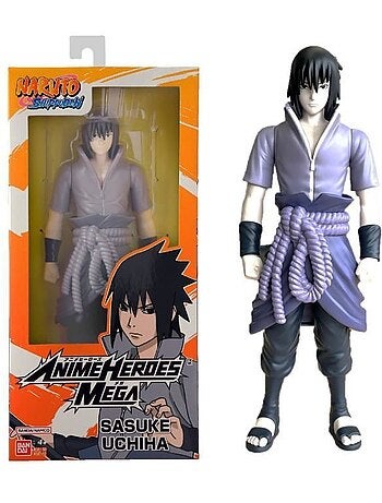Grande figurine articulée 30 cm sasuke - bandai, naruto shippuden