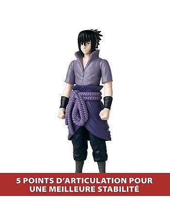 Grande figurine articulée 30 cm sasuke - bandai, naruto shippuden