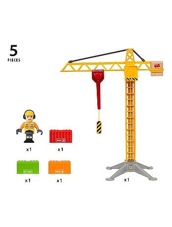 Grande grue lumineuse