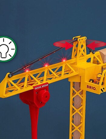 Grande grue lumineuse