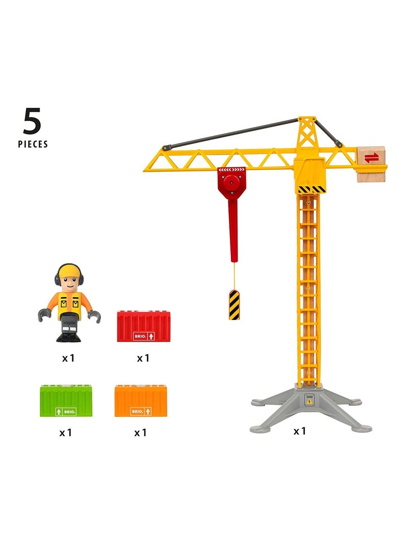 Grande grue lumineuse Jaune - Kiabi