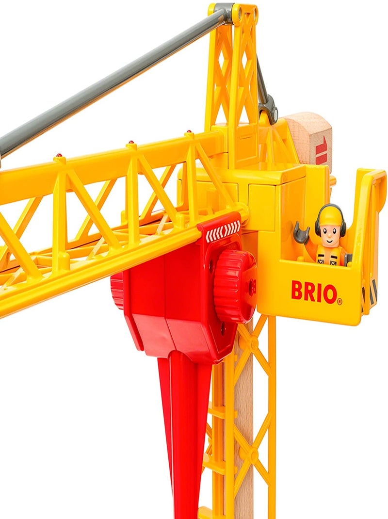 Grande grue lumineuse Jaune - Kiabi