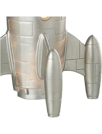 Grande lampe à poser fusée