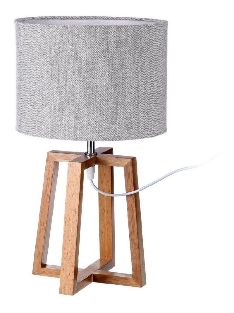 Grande lampe de table esprit scandinave Beige - Kiabi